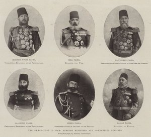 De Grieks-Turkse Oorlog, Turkse Ministers en Commandanten