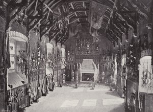 De Grote Zaal, Edinburgh Kasteel door English Photographer