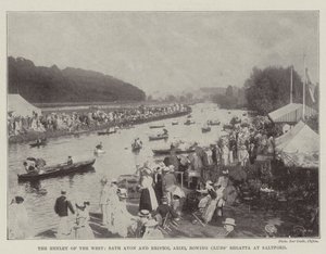 De Henley van het Westen, Bath Avon en Bristol Ariel Roeiverenigingen Regatta in Saltford