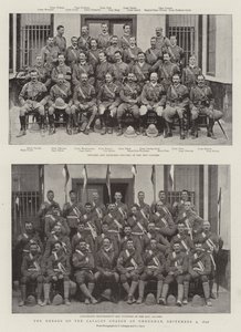 De helden van de cavalerieaanval bij Omdurman, 2 september 1898