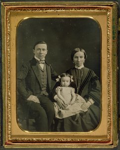 De familie Hiller, c.1850