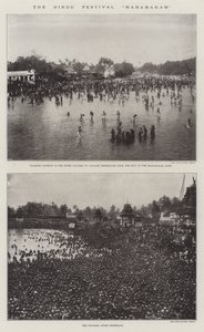 Het hindoeïstische festival Mahamakam door English Photographer