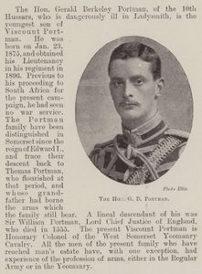 De eerwaarde G.B. Portman door English Photographer