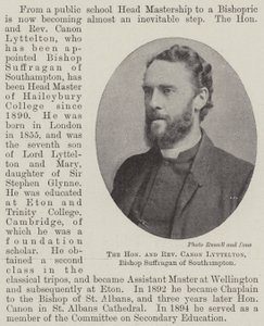 De eerwaarde en kanunnik Lyttelton, bisschop-suffragaan van Southampton door English Photographer