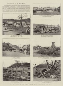De orkaan in de West-Indië, enkele effecten van de storm door English Photographer