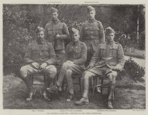 De Imperial Yeomanry, officieren van het eerste contingent