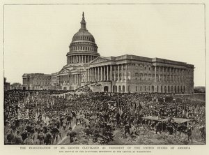 De Inhuldiging van de Heer Grover Cleveland als President van de Verenigde Staten van Amerika