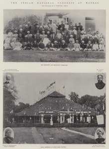 Het Indiase Nationale Congres in Madras