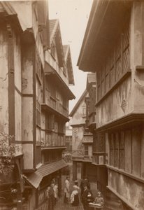 De Internationale Gezondheids Tentoonstelling in South Kensington: Reproductie van Londen in vroegere tijden door English Photographer