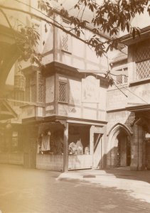 De Internationale Gezondheids Tentoonstelling in South Kensington: Reproductie van Londen in vroegere tijden door English Photographer
