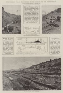 Het Isthmian-kanaal, de beslissing van de Verenigde Staten voor de Panama-route