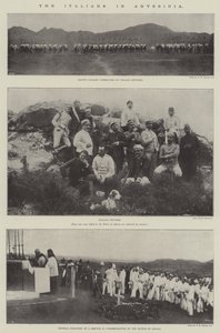 De Italianen in Abessinië