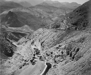 De Khyberpas, Noordwestelijke Grens van India door English Photographer