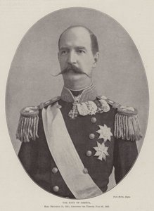 De koning van Griekenland door English Photographer