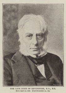 De Wijlen Hertog van Devonshire, KG, PC door English Photographer