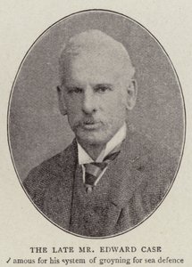 De overleden Mr. Edward Case door English Photographer