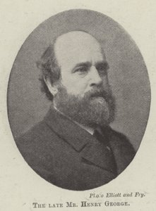 De overleden Mr Henry George door English Photographer