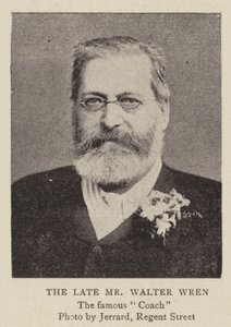 De overleden Mr Walter Wren door English Photographer