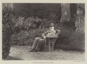 Het nieuwste portret van Mr Gladstone