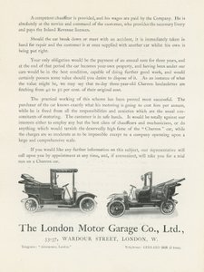 The London Motor Garage Co door English Photographer