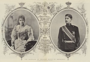 Het Huwelijk van Prinses Marie van Edinburgh