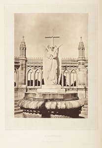 De Herdenkingsput, Cawnpore door English Photographer