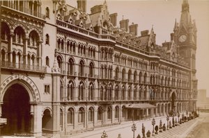Het Midland Grand Hotel, Het Midland Railway Station, Euston Road, Londen door English Photographer