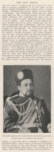 De nieuwe emir van Afghanistan, Habibullah Khan, erkend door de Britse regering