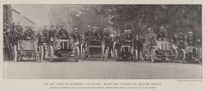 Het nieuwe korps van automobielvrijwilligers, auto