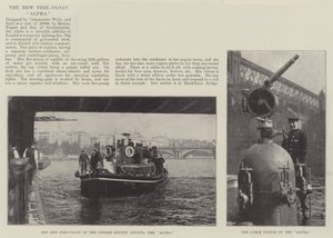 De nieuwe brandweerboot Alpha door English Photographer