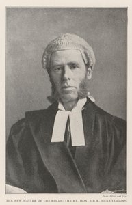 De nieuwe Master of the Rolls, de zeer eerbiedwaardige Sir R Henn Collins door English Photographer