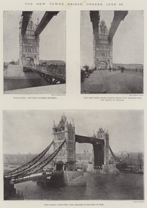 De Nieuwe Tower Bridge, geopend op 30 juni door English Photographer