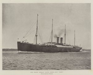 Het Noord-Duitse Lloyd stoomschip Elbe door English Photographer