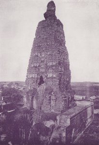 De Oude Toren, Buddh Gaya, voor Restauratie