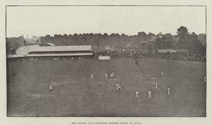 De Oxford en Cambridge Cricketwedstrijd op Lords
