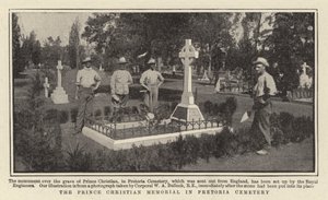 Het Prins Christian Memorial op de Pretoria Begraafplaats