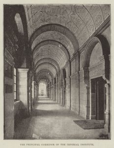 De hoofdgang van het Imperial Institute