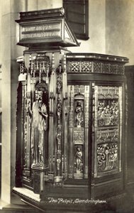 De Preekstoel, St Mary Magdalene Kerk, Sandringham door English Photographer