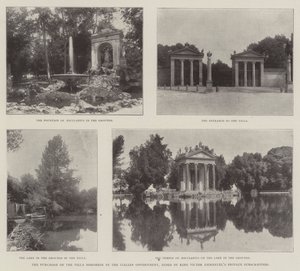 De aankoop van de Villa Borghese door de Italiaanse regering, geholpen door de privébijdrage van koning Victor Emmanuel door English Photographer