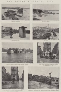 De recente overstromingen in Rome