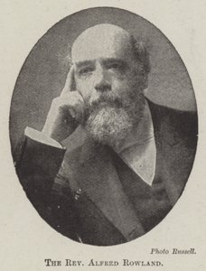 De Eerwaarde Alfred Rowland door English Photographer