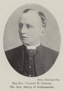 De eerwaarde Charles E Cornish, de nieuwe bisschop van Grahamstown door English Photographer