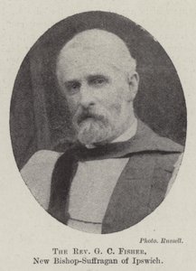 De eerwaarde G C Fisher, nieuwe suffragaanbisschop van Ipswich door English Photographer