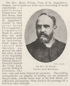 De Eerwaarde H Wilson, Oprichter van het Rode Huis