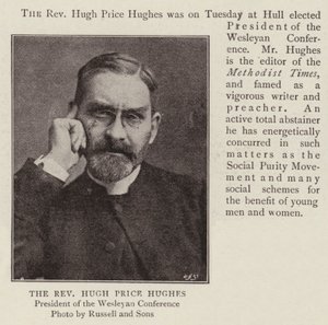 De eerwaarde Hugh Price Hughes door English Photographer