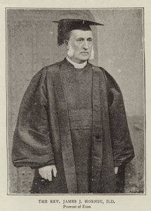 De eerwaarde James J Hornby, DD door English Photographer