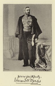 De Zeer Eerwaarde Sir Edward Malet, GCB, Ambassadeur van Hare Majesteit aan het Hof van Duitsland door English Photographer