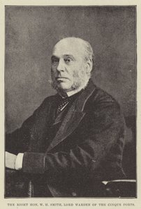De Zeer Eerwaarde W H Smith, Lord Warden van de Cinque Ports door English Photographer