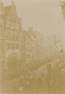 De koninklijke huwelijksprocessie van de hertog van York door English Photographer