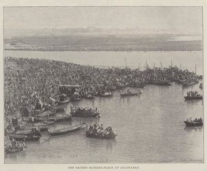 De Heilige Badplaats in Allahabad